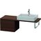 Duravit Konsolenunterschrank L-CUBE 400x520x477mm nussbaum gebürstet