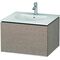 Duravit Waschtischunterbau L-CUBE 514x620x400mm eiche kaschmir