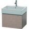Duravit Waschtischunterbau L-CUBE 394x584x459mm eiche kaschmir