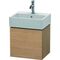 Duravit Waschtischunterbau L-CUBE 400x434x341mm Ans re europäische eiche