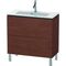 Duravit WTU Compact L-CUBE 704x820x391mm amerikanisch nussbaum