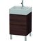 Duravit Waschtischunterbau L-CUBE 582x484x459mm kastanie dunkel