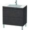 Duravit Waschtischunterbau L-CUBE m WT Vero Air 698x800x480mm 1 HL Ei du g