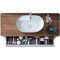 Duravit Einrichtungssystem m Siphonaus f 1338mm B nussbaum massiv