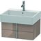 Duravit Waschtischunterbau VERO AIR 298x584x431mm cappuccino hochglanz