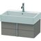 Duravit Waschtischunterbau VERO AIR 298x684x431mm basalt matt