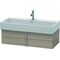 Duravit Waschtischunterbau VERO AIR 298x984x431mm pine silver