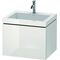 Duravit Waschtischunterbau L-CUBE m WT Vero Air 500x600x480mm 1 HL we hgl