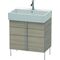 Duravit Waschtischunterbau VERO AIR 581x684x431mm pine silver