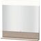 Duravit Spiegel VERO m Be Abl. 800x800x142mm eiche kaschmir