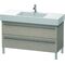 Duravit Waschtischunterbau X-LARGE 1200x470x588mm eiche kaschmir