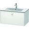 Duravit Waschtischunterbau BRIOSO Griff Frontfarbe 442x820x479mm weiß matt