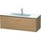 Duravit Waschtischunterbau BRIOSO Gri chr 442x1220x479mm europäische eiche