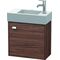 Duravit Waschtischunterbau BRIOSO 442x484x239mm Gri chr Ans re NB dunkel