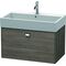 Duravit Waschtischunterbau BRIOSO Griff chrom 442x784x459mm pine terra