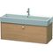 Duravit Waschtischunterbau BRIOSO Gri chr 442x1184x459mm europäische eiche