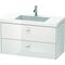 Duravit Waschtischunterbau BRIOSO 613x1000x480mm WT Vero Air 1 HL we hgl
