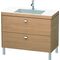 Duravit Waschtischunterbau BRIOSO 701x1000x480mm m WT Vero Air Gri chr 1 H