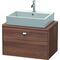 Duravit Konsolenunterschrank BRIOSO Griff chrom 442x720x480mm nussbaum natur