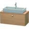 Duravit Konsolenunterschrank BRIOSO Gri chr 442x1020x480mm europäische eiche