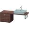 Duravit Konsolenunterschrank BRIOSO Gri chrom 442x520x480mm nussbaum dunkel