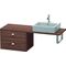 Duravit Konsolenunterschrank BRIOSO Griffe chr 442x620x480mm nussbaum dunkel