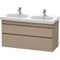 Duravit Waschtischunterbau DURASTYLE 453x1150x610mm leinen