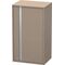 Duravit Halbhochschrank KETHO 360x500x880mm Anschlag rechts leinen