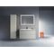 Duravit Hochschrank L-CUBE 400x243x1760mm Ans rechts betongrau matt