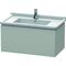 Duravit Waschtischunterbau L-CUBE 469x820x408mm betongrau matt