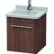 Duravit Waschtischunterbau X-LARGE 443x440x510mm Ans links nussbaum dunkel