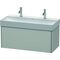 Duravit Waschtischunterbau XSQUARE 397x984x460mm betongrau matt