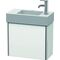 Duravit Waschtischunterbau XSQUARE 397x484x240mm Türansch links weiß matt