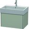 Duravit Waschtischunterbau XSQUARE 397x684x460mm taupe seidenmatt