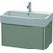 Duravit Waschtischunterbau XSQUARE 397x784x460mm steingrau seidenmatt