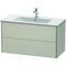 Duravit Waschtischunterbau XSQUARE 560x1010x478mm taupe matt