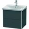 Duravit Waschtischunterbau XSQUARE 565x610x473mm graphit matt