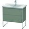 Duravit Waschtischunterbau XSQUARE 805x810x473mm steingrau seidenmatt