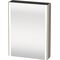 Duravit Spiegelschrank XSQUARE m Be 800x600x156mm Ans re basalt matt