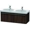 Duravit Waschtischunterbau X-LARGE 458x1150mm kastanie dunkel