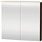 Duravit Spiegelschrank X-LARGE 138x800x760mm kastanie dunkel