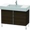 Duravit Waschtischunterbau VERO 446x1000x581mm nussbaum gebürstet