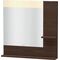 Duravit Spiegel VERO 142x800x800mm Be nussbaum gebürstet