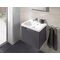 V&B Waschtischunterschrank SUBWAY 2.0 f Waschtische 440x420x352mm Glossy Grey