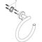HG Handtuchring LOGIS UNIVERSAL Wandmontage chrom