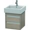 Duravit Waschtischunterbau KETHO 440x450x410mm pine silver
