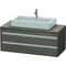Duravit Waschtischunterbau KETHO 550x1200x496mm pine terra