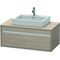 Duravit Waschtischunterbau KETHO 550x1000x426mm pine silver