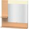 Duravit Spiegel VERO 142x800x800mm Be eiche gebürstet