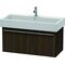 Duravit Waschtischunterbau X-LARGE 443x950x448mm nussbaum gebürstet